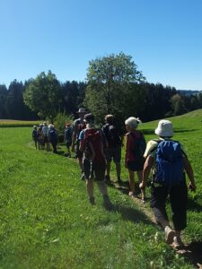 Pilgern auf dem Jakobsweg - von Willisau nach Huttwil 